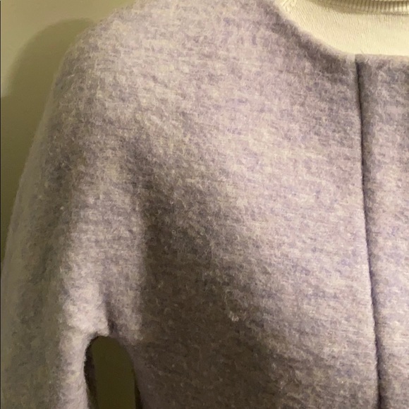 VINTAGE periwinkle 5 button Zara coat - Picture 5 of 8